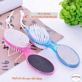 Dụng Cụ Chà Gót Chân Vệ Sinh Chân Tay Tẩy Tế Bào Chết Thông Minh 4 In 1