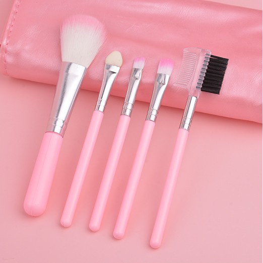 [Hàng mới về] Set 5 cọ trang điểm phấn mắt/ má hồng/ lông mày tiện dụng chất lượng cao | BigBuy360 - bigbuy360.vn
