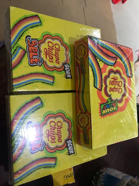 Hộp kẹo dẻo cầu vồng Chupa chupa