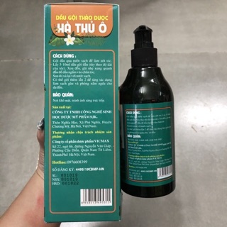 Dầu gội hà thủ ô 300ml