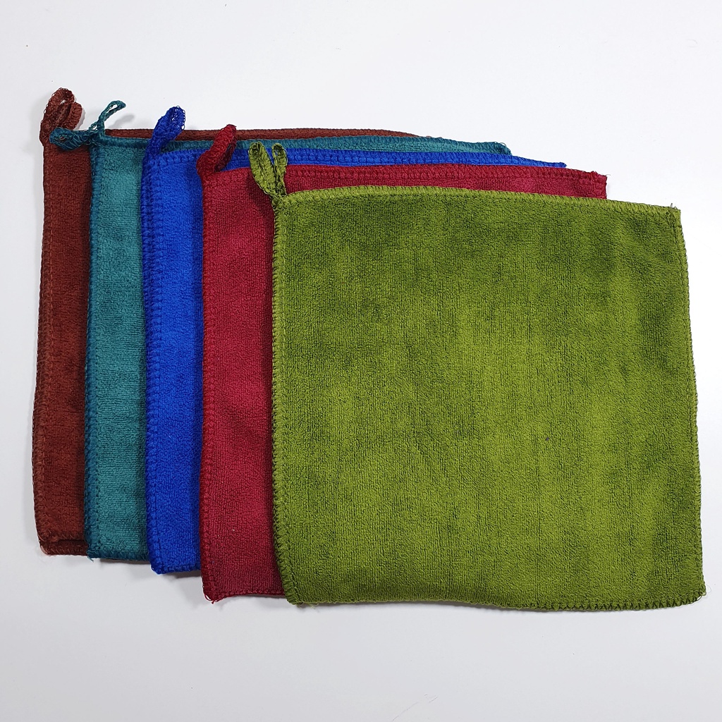 Khăn Spa Hanoitex Sợi Microfiber Cao Cấp Kích Thước 25*25cm