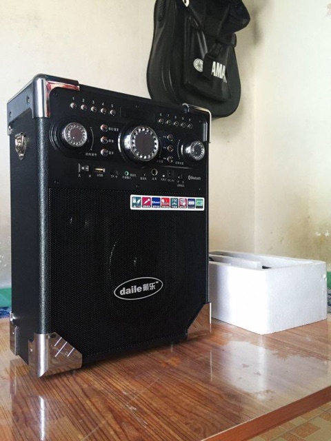 LOA KARAOKE bluetooth CỰC HAY DaiLe S8 tặng 1 mic (kèm clip test loa)