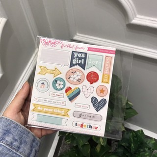 Sticker chipboard