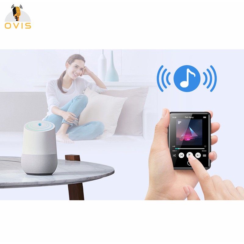 RUIZU M17  - Máy Nghe Nhạc Full Cảm Ứng, Âm Thanh HiFi, Bluetooth 5.0
