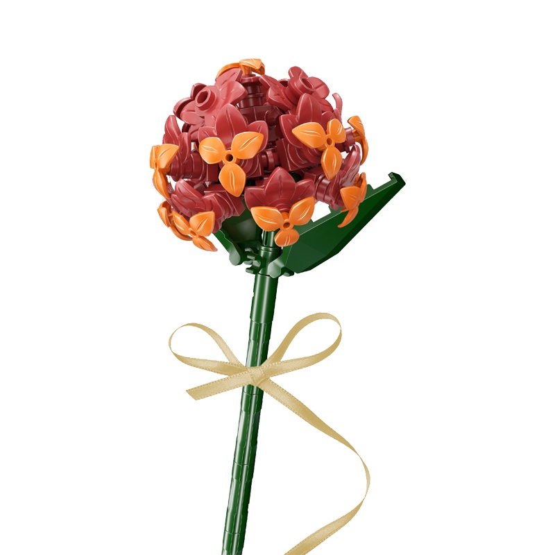 Đồ Chơi Lắp Ráp Hình Bó Hoa Sáng Tạo Trang Trí Nhà Cửa Đẹp Mắt