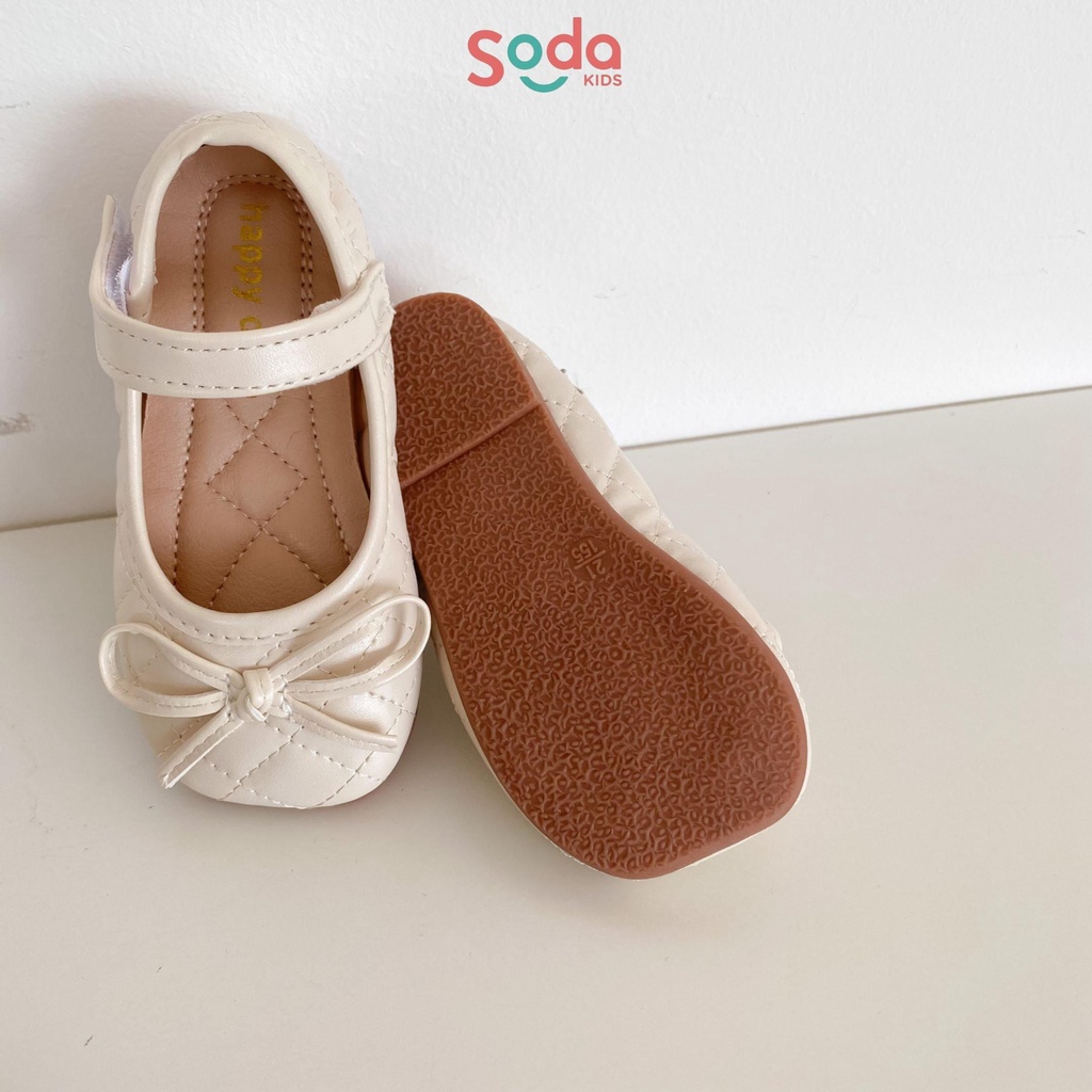 Giày búp bê cho bé gái SODA KIDS nút nơ nhiều màu