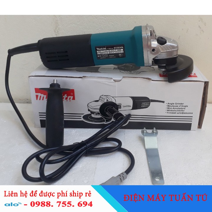 Máy mài góc Makita Nhật Bản 9556HN 100% dây đồng chịu nhiệt không bị nóng - Máy mài máy cắt đa năng cho thợ cơ khí