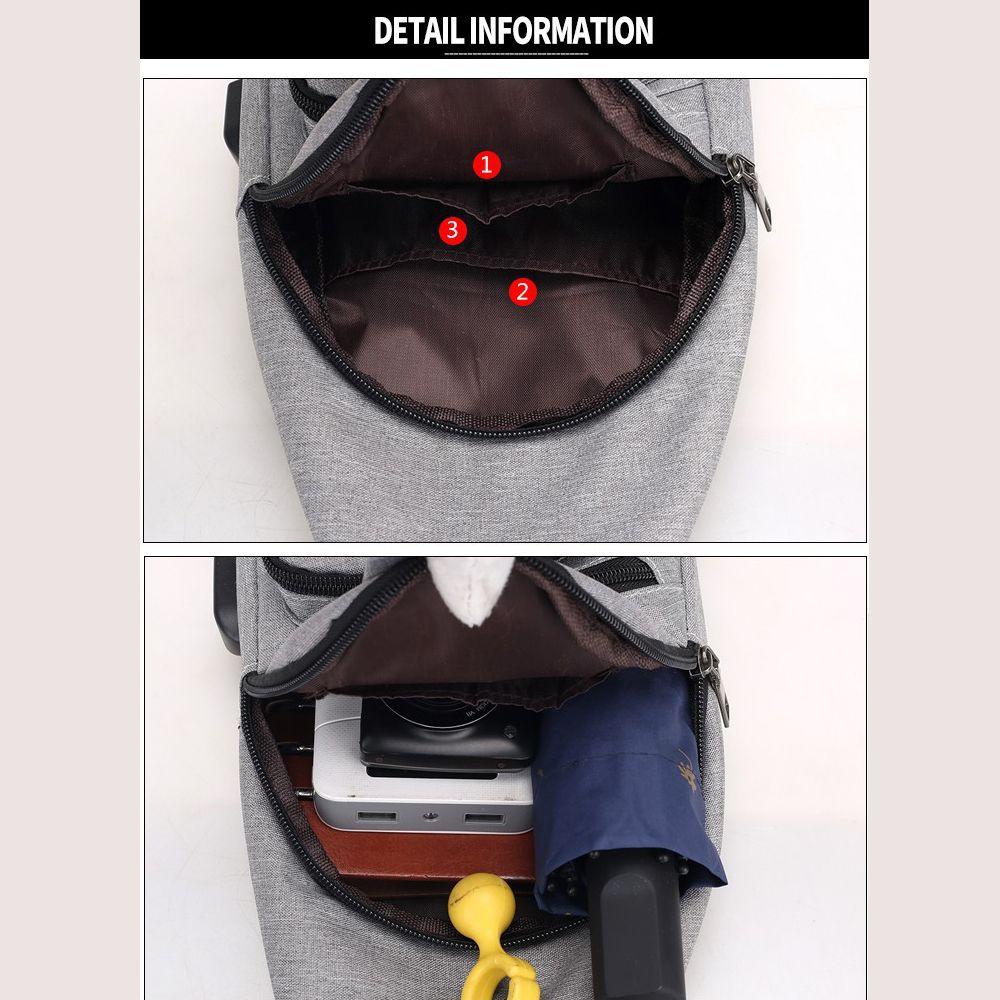 Túi Đeo Chéo Ngực Tiện Dụng Cho Các Hoạt Động Ngoài Trời