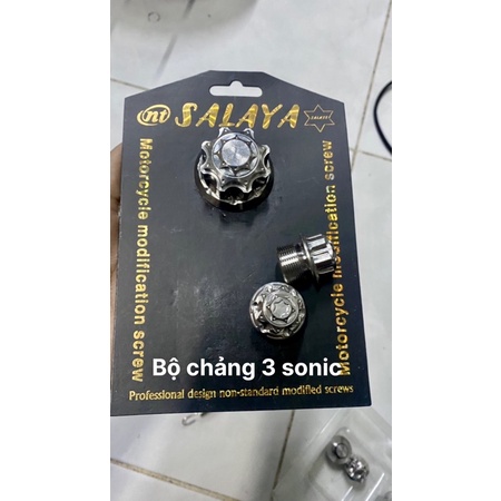 Bộ 3 ốc chảng 3 salaya Sonic