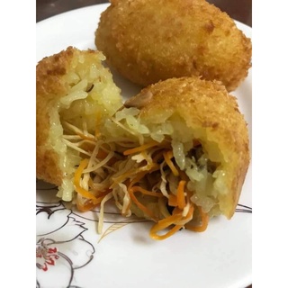 xôi gà nấm khay 10 quả