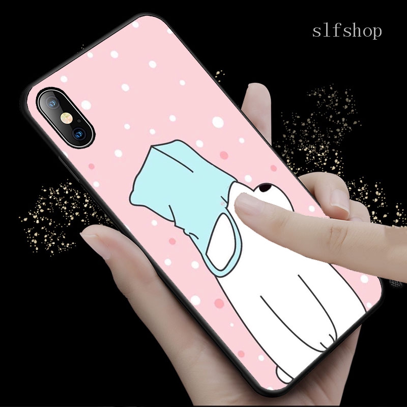 Ốp Điện Thoại Mềm In Hình We Bare Bears Cho Meizu M15 Mx6 Note 8 9 Pro 5 6 7 6s Mx5 Plus Dễ Thương