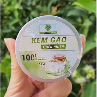 Kem gạo thiên nhiên Mẹ ken - chống nắng nâng tông da spf 35, dưỡng ẩm - 100% thiên nhiên an toàn mọi lứa tuổi