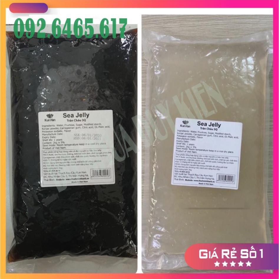 [FREESHIP] Gói 2Kg Trân Châu 3Q JELLY Nguyên Liệu Trà Sữa Giòn Ngon Sỉ IB | BigBuy360 - bigbuy360.vn