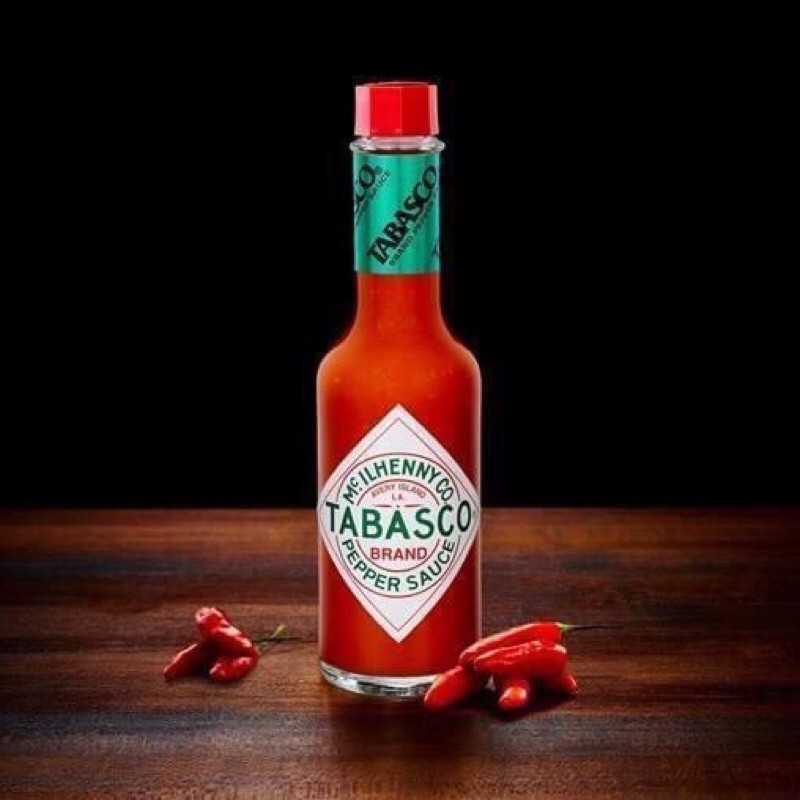 Tương ớt Tabasco Pepper Sauce chai 60ml-Sốt ớt đỏ Mĩ truyền thống,Cho các món ăn Pizza,Mì ý,Các món nướng,Chiên,Xào-USA