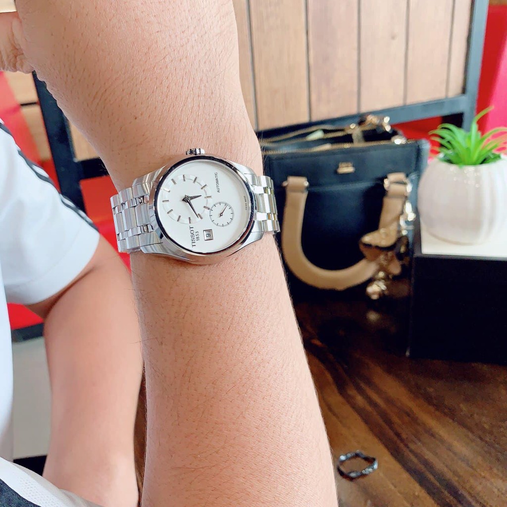 Đồng Hồ nam chính hãng Tissot Couturier T035.428.11.031.00 - Máy Cơ - Kính sapphire