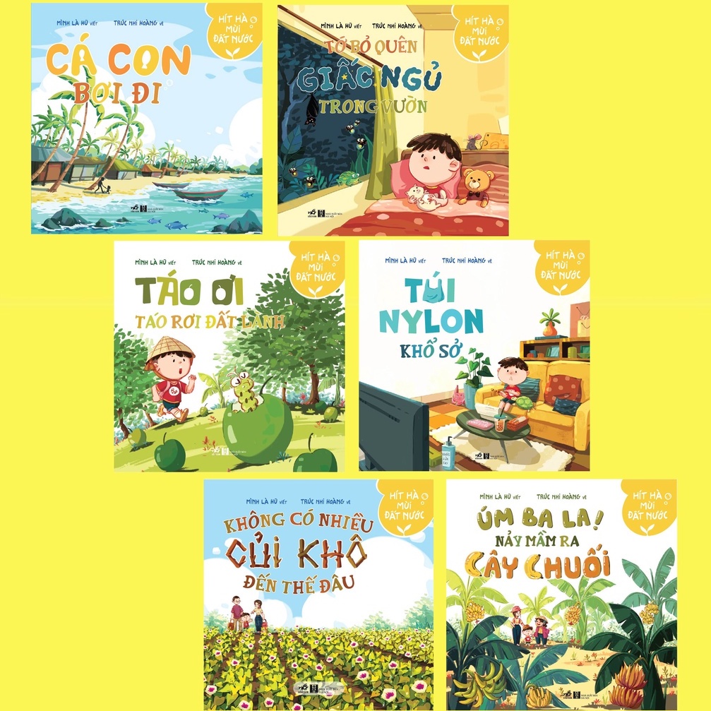 Sách - hít hà mùi đất nước - bộ 6 cuốn