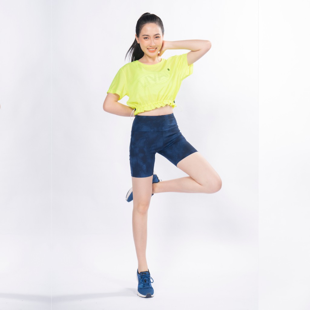 Quần Short Nữ Cloudy Livan Sport Form Ôm Cạp Cao Tôn Dáng