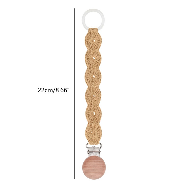 Dây đeo núm ti giả có kẹp tiện lợi cho trẻ nhỏ