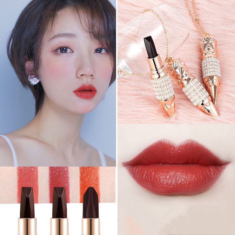 Son Môi Chất Lì Lâu Trôi Mềm Mại 3 Màu | Thế Giới Skin Care