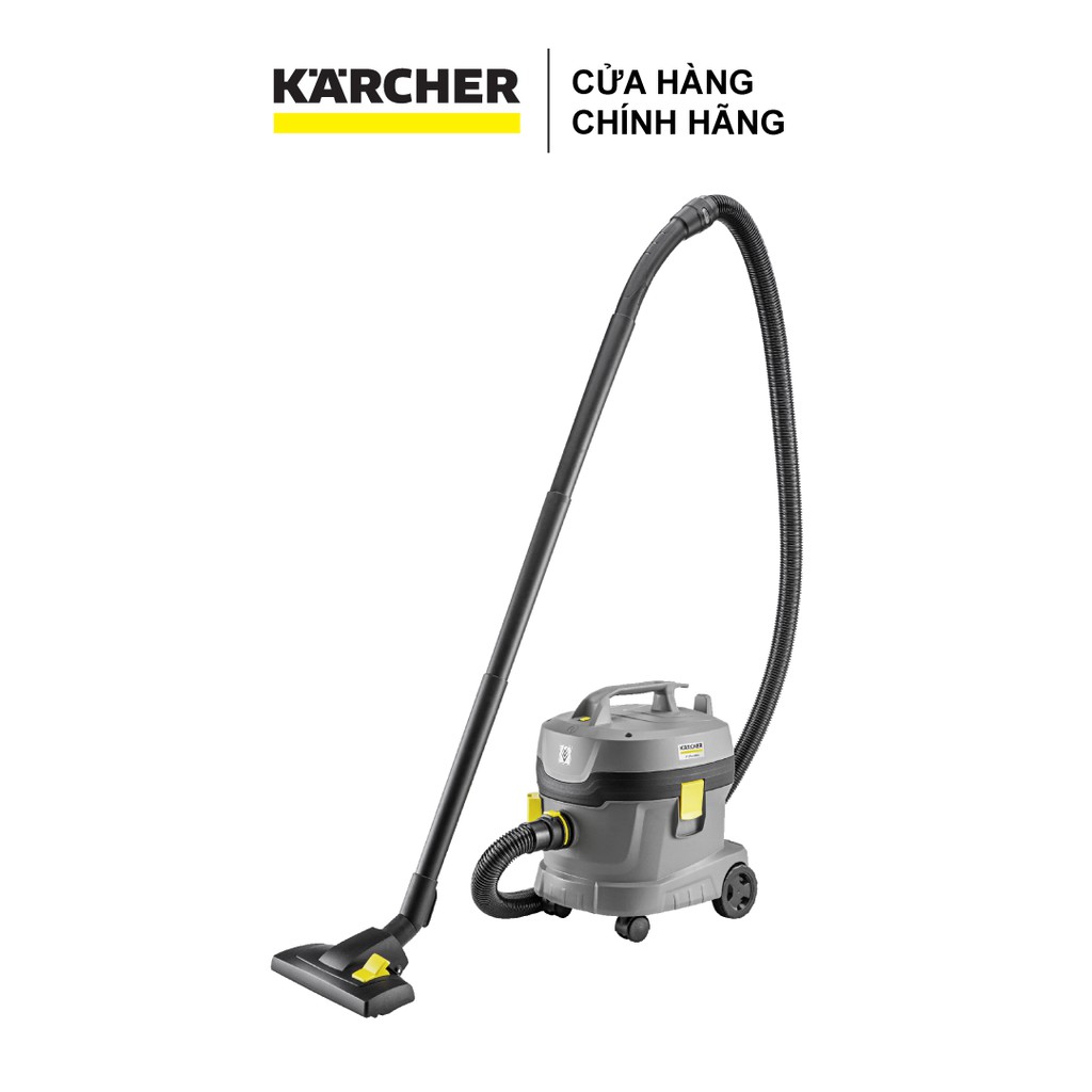 Máy hút bụi khô Karcher T11/1 Classic dòng công nghiệp với công suất hút cao và mạnh, trọng lượng nhẹ