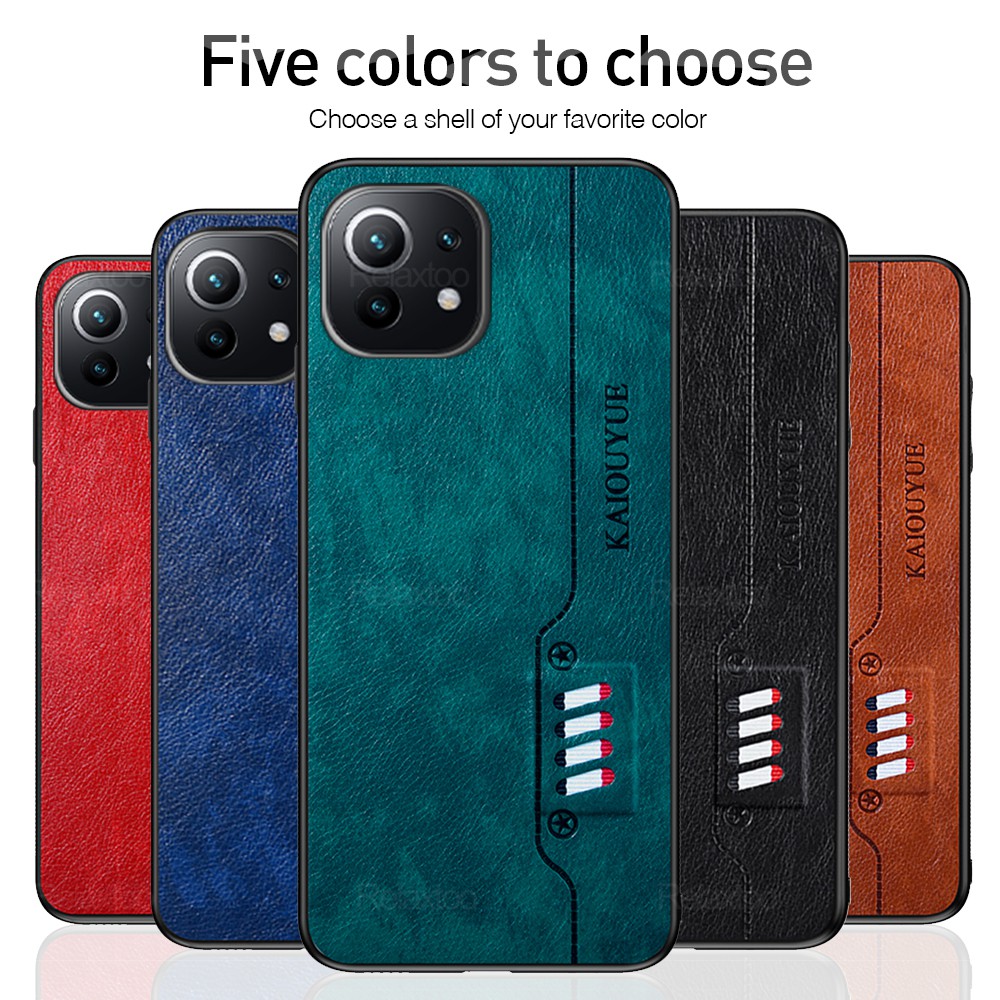 Ốp điện thoại bọc da phong cách vintage cho Xiaomi Mi 11 Mi 11 Pro Mi 11 Lite Xiaomi Mi 11 Mi11Pro Mi11Lite 11lite 5G NE