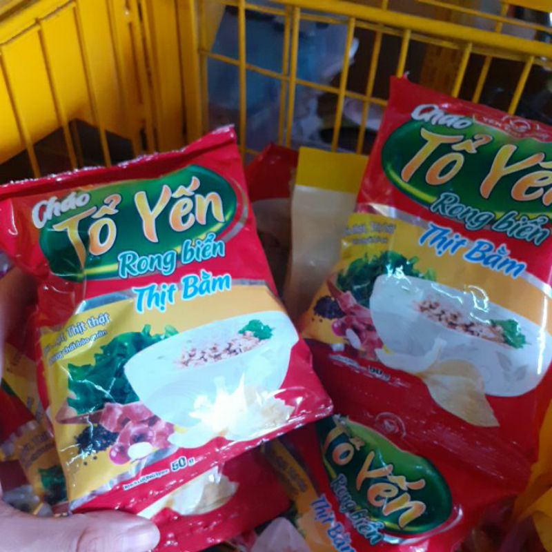 Cháo tổ yến rong biển thịt bằm Yến Đại Nam gói 50g
