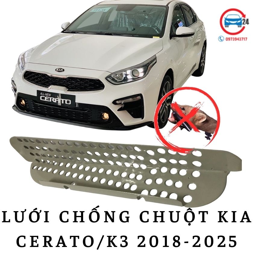 Lưới chống chuột ô tô Kia Cerato/ K3, tấm chắn chuột khoang lái Cerato/ K3 bền đẹp,an toàn và hiệu quả