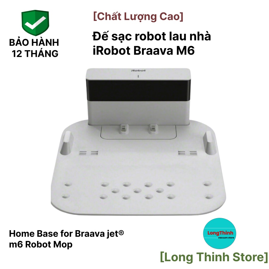 Đế sạc cho robot lau nhà Braaba Jet M6 Robot Mop