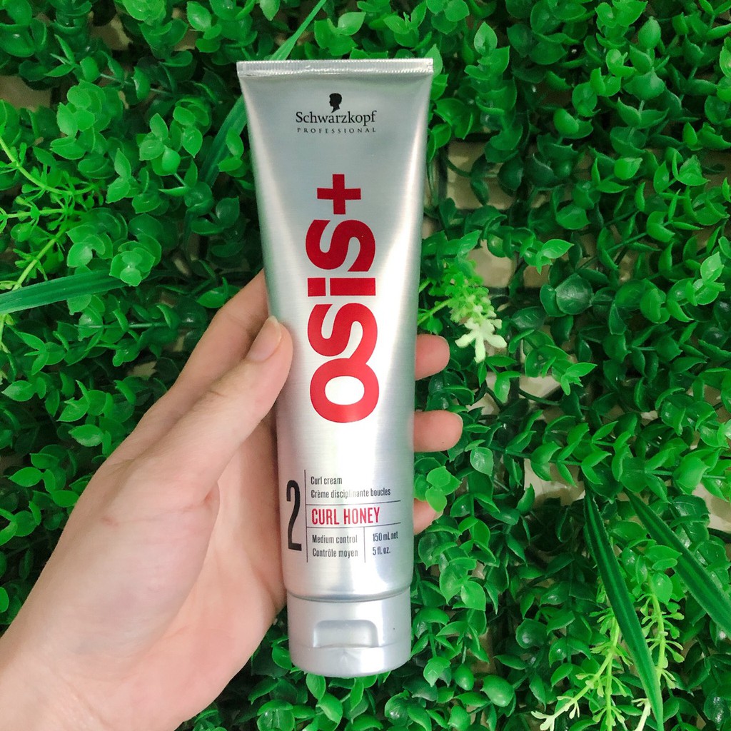 Kem tạo lọn sóng xoăn giữ nếp tóc Schwarzkopf Osis+ 2 Curl Honey Cream 150ml