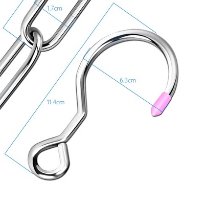 Đầu móc inox của dây phơi