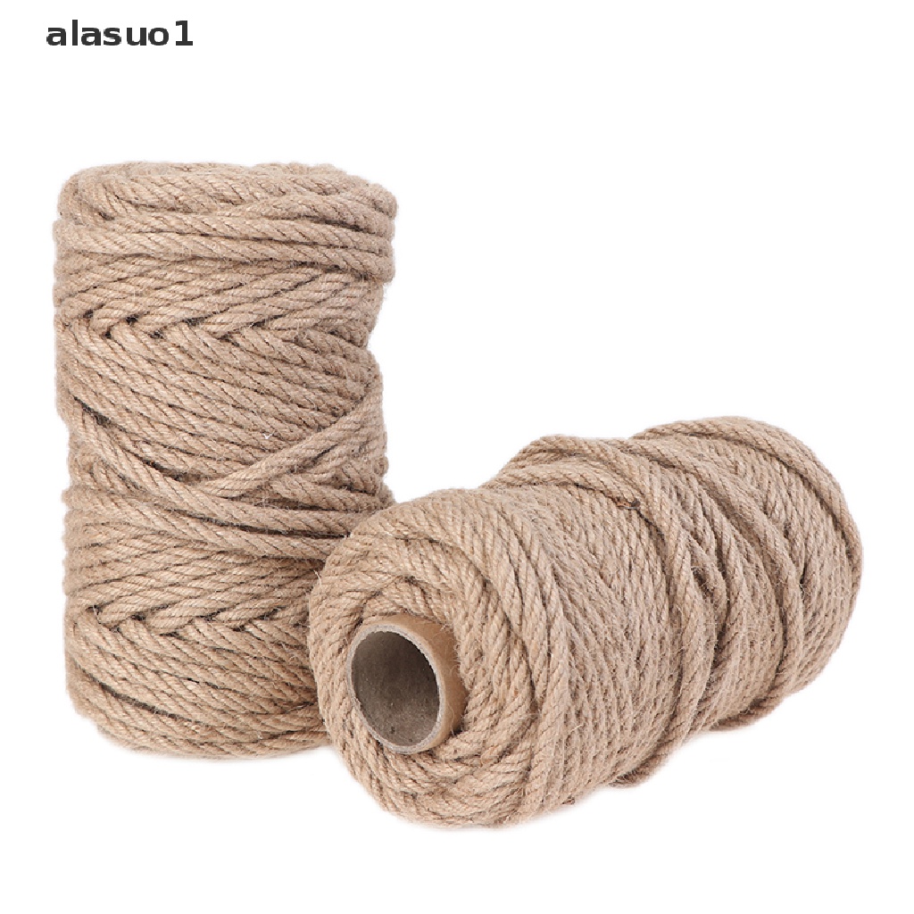 [alasuo1] 50m Dây Thừng Sisal Đồ Chơi Cây Dành Cho Mèo Cào DIY