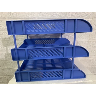 Khay đựng hồ sơ 3 tầng bằng nhựa nguyên sinh - HOKAMI STORE