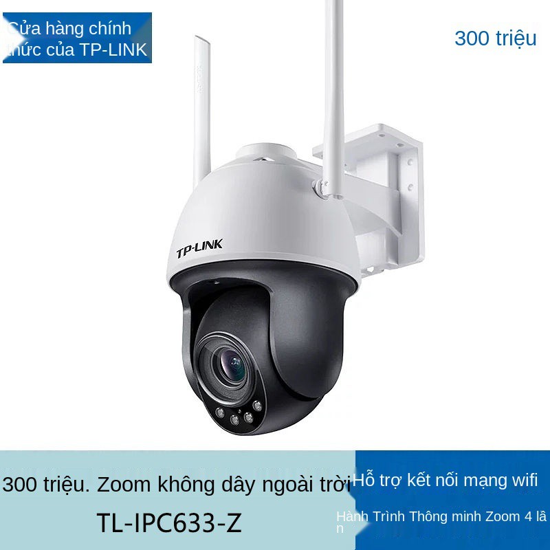 TP-LINK IPC633-Z zoom 4x 3 triệu siêu rõ nét Camera giám sát hành trình thông minh 360