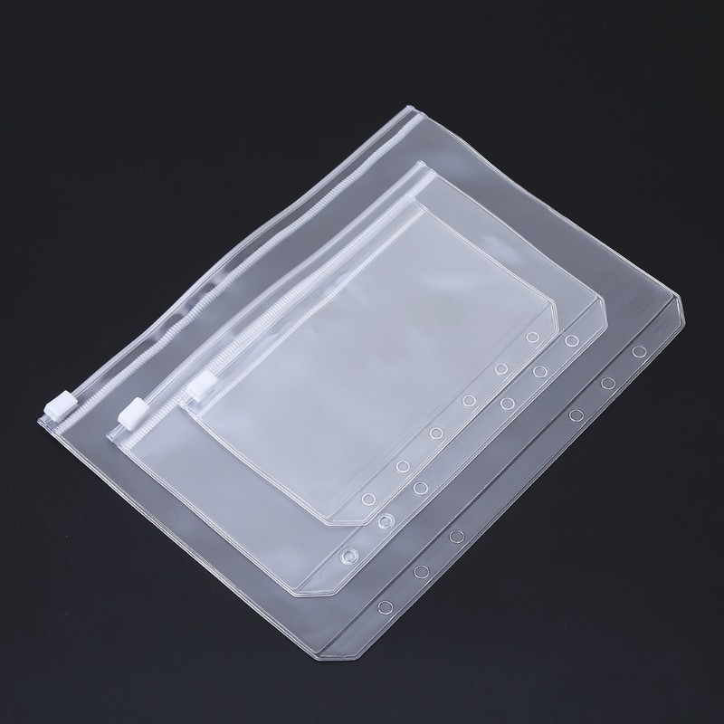 Túi Nhựa Pvc Trong Suốt Đựng Sổ Ghi Chú Tiện Dụng