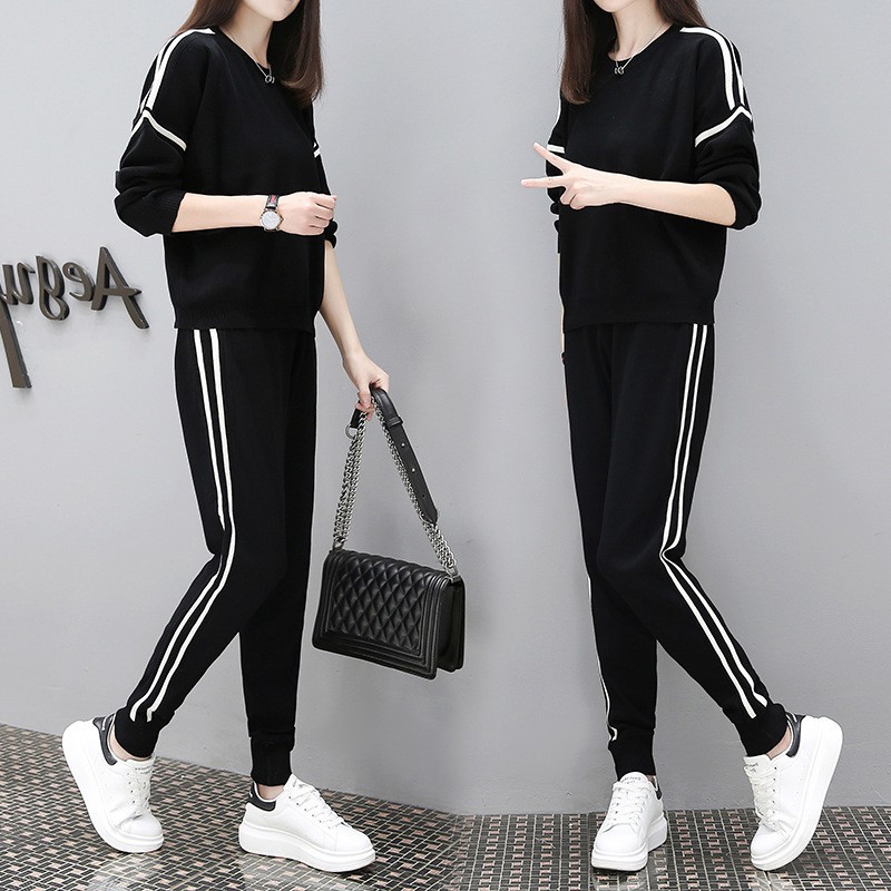 Bộ Quần áo thu đông nam nữ 💖FREESHIP💖 dáng thể dục thể thao hàn quốc đẹp bao gồm áo khoác hoodie và quần jogger