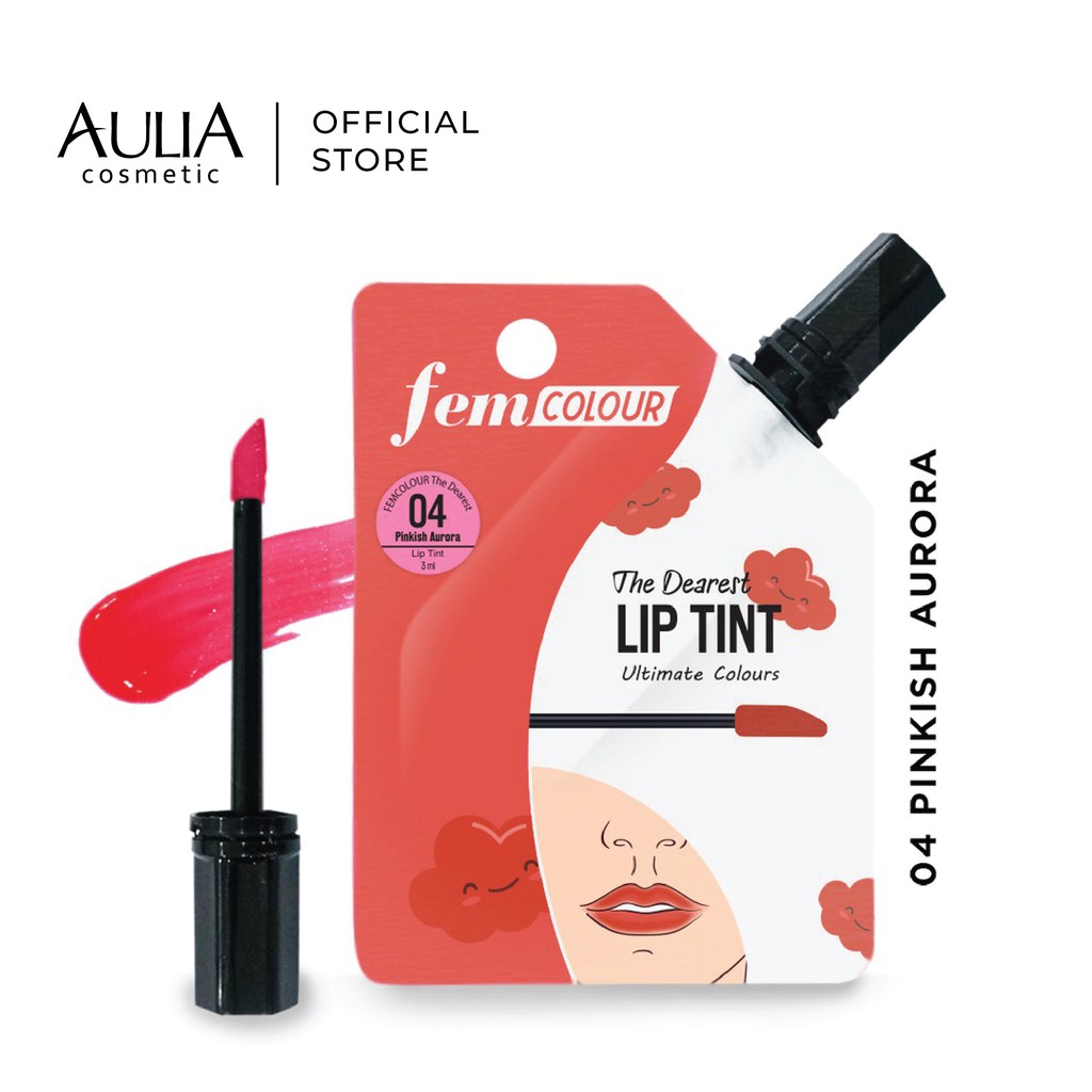 (Hàng Mới Về) Son Tint Lâu Trôi Màu Sắc Thời Trang Thương Hiệu Fem | BigBuy360 - bigbuy360.vn