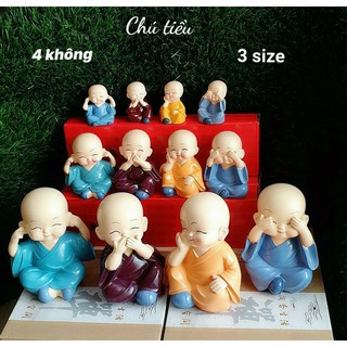 Bộ tứ không bình an size trung 8,5cm