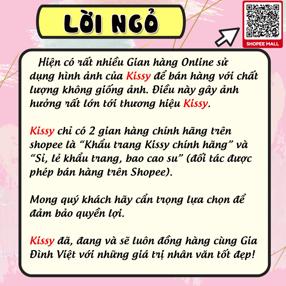 Khẩu Trang Vải Kissy 3 Lớp Sợi Thuộc Tính  Size M Cho Nữ Họa Tiết Hoa Chống Nắng - Chống Bụi Mịn