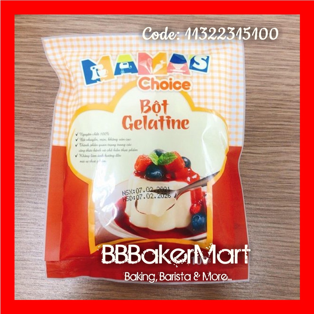 Bột Gelatine MAMA'S CHOICE - 100gr
