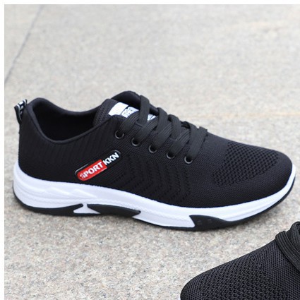 Giày Thể Thao Nam SpiSo KKN màu đen G951 | BigBuy360 - bigbuy360.vn