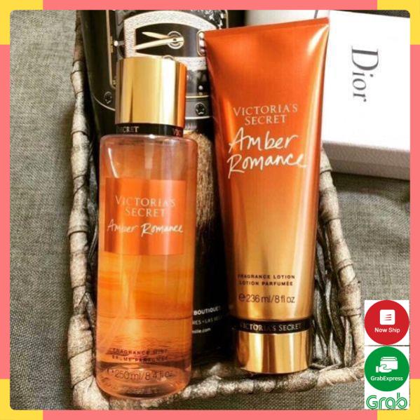 Xịt Dưỡng Thể Body Mist Victoria’S Secret Amber Romance 250ml Chính Hãng #May.shop