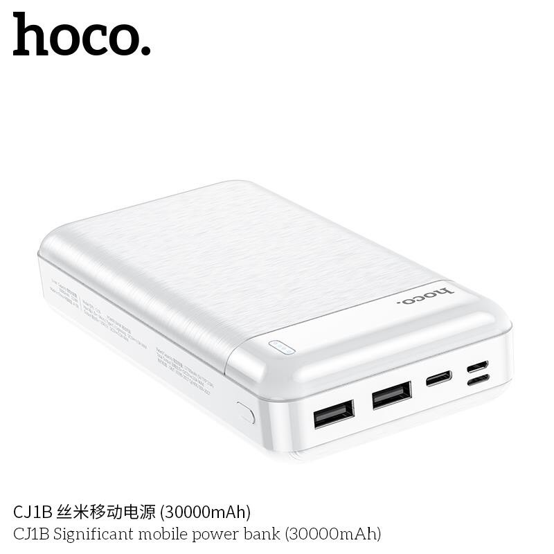 SẠC DỰ PHÒNG HOCO CJ1 DUNG LƯỢNG 10.000mAh,CJ1A -20.000mAh,CJ1B -30.000mAh  có đèn Led báo pin