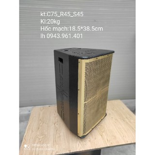 Vỏ loa kéo 4 tấc đơn