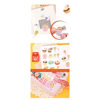 Set 45 Miếng Dán Trang Trí Sổ Tay Nhật Ký Diy