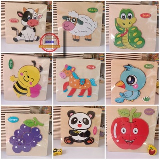 [GHÉP HÌNH] combo 10 tranh ghép 3D gỗ