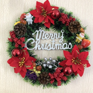 Vòng Trang Trí Noel - Vòng Nguyệt Quế 30 cm