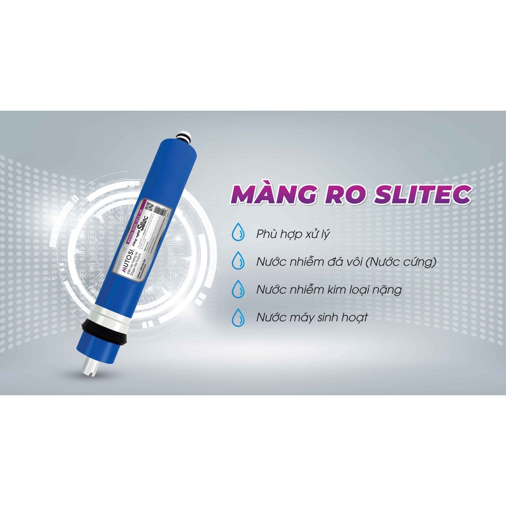 Màng lọc RO Mutosi SLITEC 100GPD có mã là TW30-1812-100