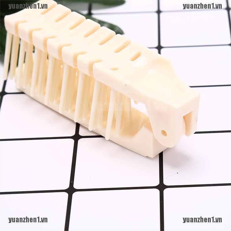 [YUANZHEN1] Lược Chải Tóc Du Lịch mini Bằng Nhựa Gấp Gọn