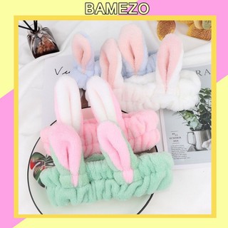 Băng đô Bamezo hình tai thỏ cài tóc cực đáng yêu cho bạn nữ BD17