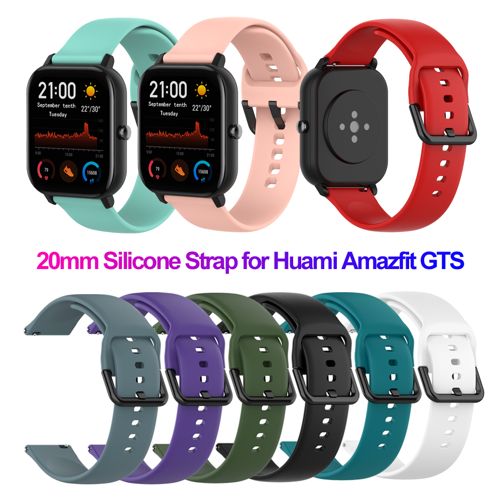 Dây đeo tay thay thế MAYSHOW 20mm cho đồng hồ thông minh Hua Amazfit GTS